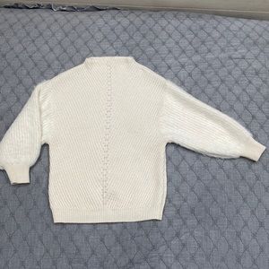 Cream wool sweater
